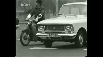 DDR KFZ Werbung - Moskwitsch und Wartburg