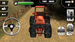 Tractor Trolley Real Farming Tractor 3D, Traktör Sürme Oyunları screenshot 4