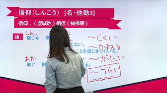 N2日语单词讲解 第十单元 第46讲 单词解释(1)