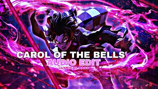 CAROL OF THE BELLS SLOWED   REVERBED AUDIO EDIT