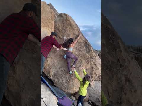 Beta Video for climb A Name I Don't Know v7, Joshua Tree