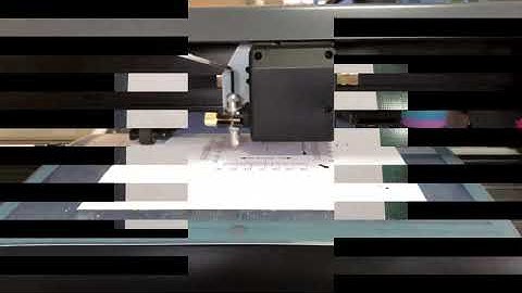 Jinka Cutting Plotter - XE1661 semi-auto contour cutting by Anycut software