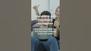 AI Turns Your Ideas into Illustrated Children’s Books! #OhanashiAI #BookCreator #KDP #SelfPublishing