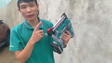 Máy bắn đinh tường ST18 dùng pin 20V TOTAL TCSTLI3805, TCSTLI3808