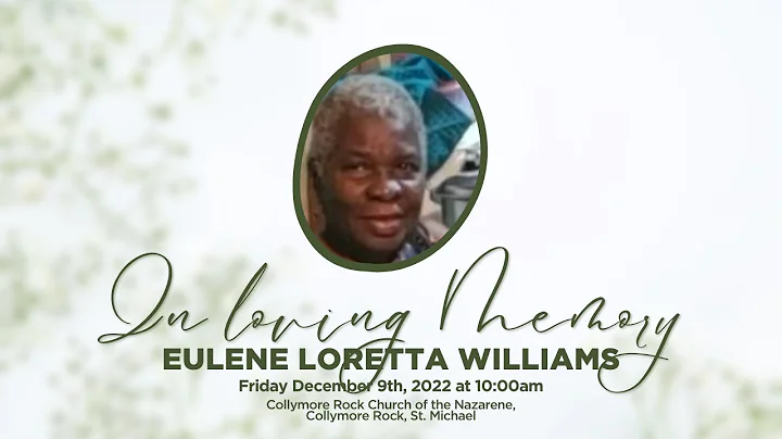 Funeral Service for Eulene Loretta Williams