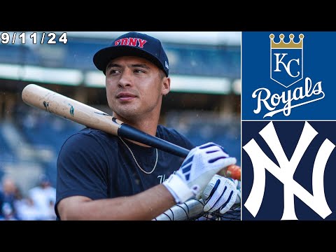New York Yankees Highlights: vs Kansas City Royals | 9/11/24