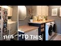 Laundry Room Makeover w/ Wood Countertops!