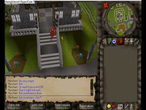 how to make a red party hat on runescape - YouTube