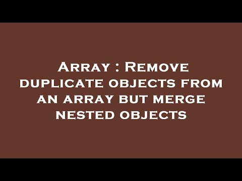 Array : Remove