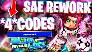🧠*SAE REWORK* NEWEST SAE UPDATE CODES FOR BLUE LOCK RIVALS (BLR)! ROBLOX BLUE LOCK RIVALS CODES