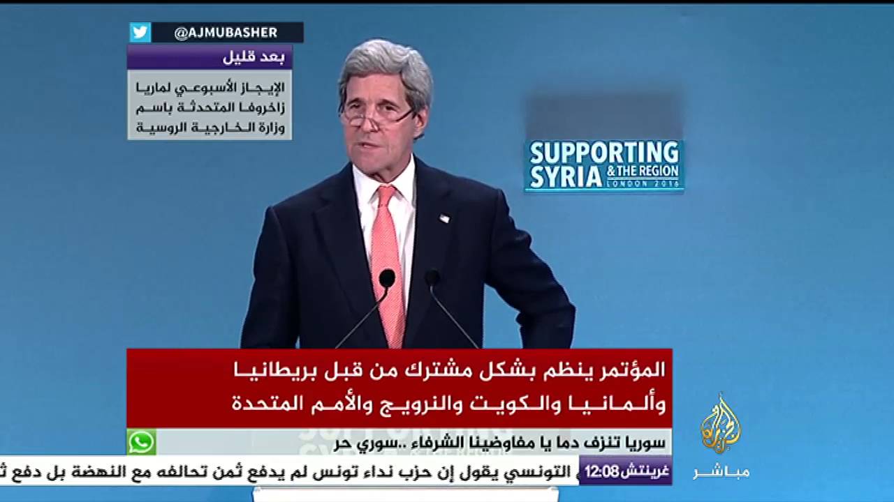 كيري: سنعود لمحادثات جنيف وسنتخذ التدابير اللازمة لنجاحها