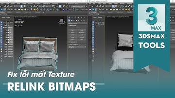 Cài đặt và sử dụng Relink Bitmaps | Tự động tìm đường dẫn map trong 3dsmax  | 3dsmax Tutorials