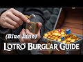 LOTRO: BURGLAR (blue line) guide, LI's, Traits, Combat and Rotation. *time stamped* 1/17/26