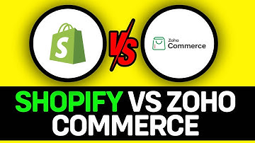 UPDATED 2025! Shopify vs Zoho Commerce: Which Website Builder Is Better?