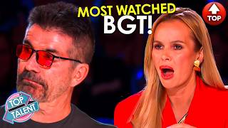Most WATCHED BGT Auditions of ALL TIME! | TOP AUDITIONS