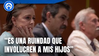 FGR denuncia a María Amparo Casar y sus hijos por la pensión de su esposo