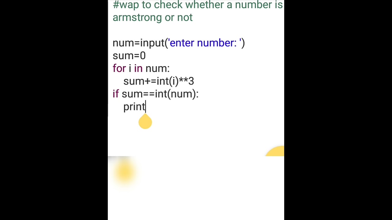 #armstrong numbers #python #basics - YouTube