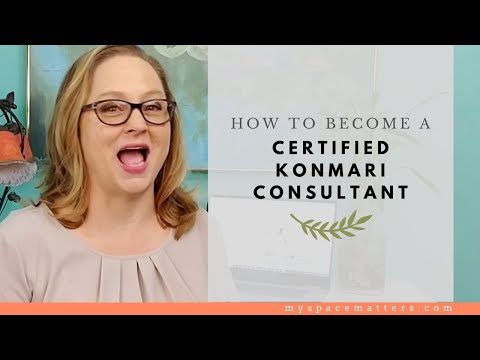 Vídeo: Como posso me tornar um consultor certificado KonMari?