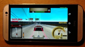 HTC One (M8) - NFS Undercover - PPSSPP v1.1.1 - Gameplay / Test