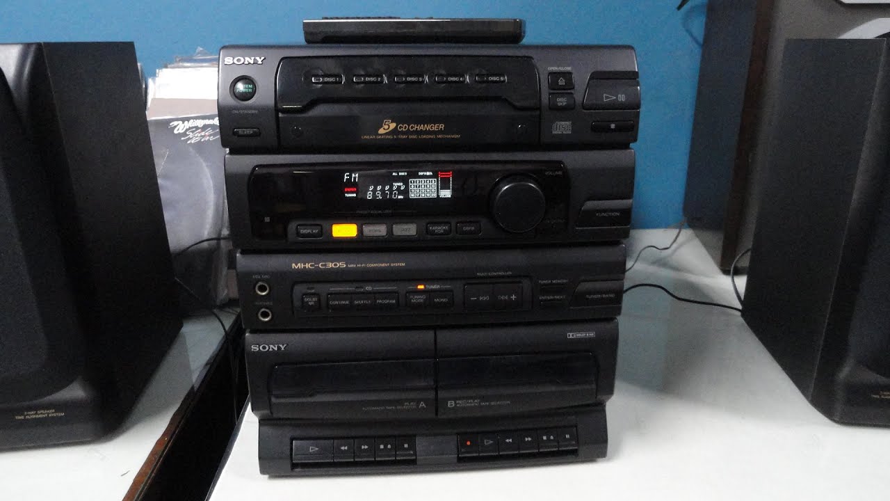 O Rei do Som - System Sony HCD-H305