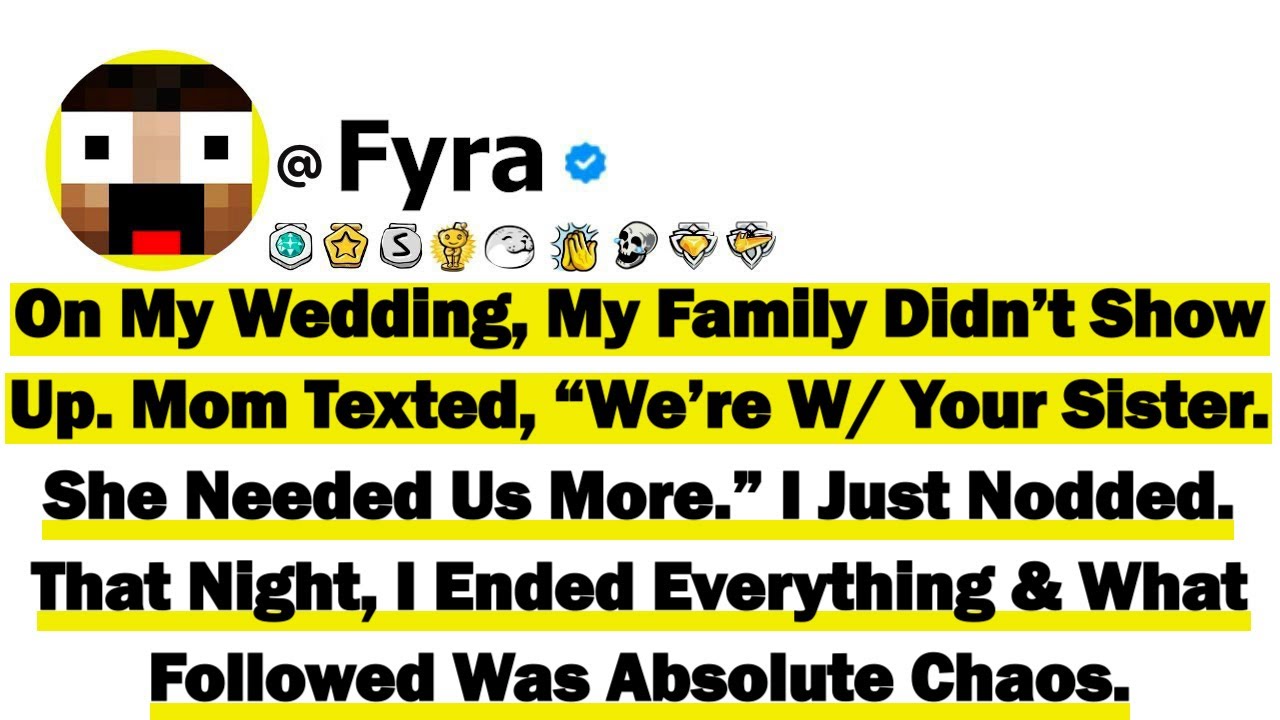 On My Wedding, My Family Didn’t Show Up. Mom Texted, “We’re With Your Sister. She Needed Us More.”