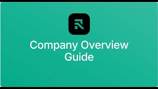 Company Overview Guide