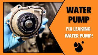 How To Replace Water Pump [Chevrolet Cruze 20112016 1.8L 1st Gen]