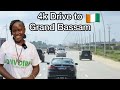 The real unfiltered streets from abidjan to grand bassam4k drive through ivory coast 