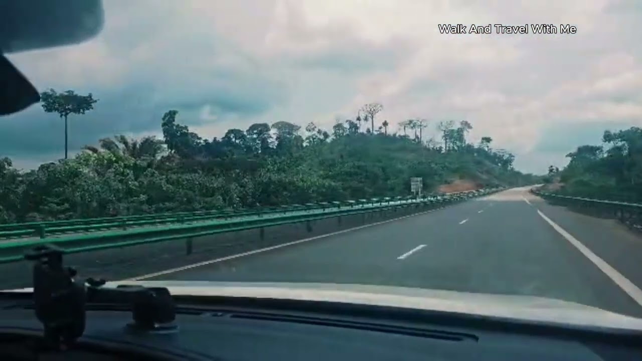 Epic Road Trip from Douala to Yaoundé | Scenic Drive Across Cameroon 🇨🇲