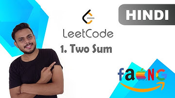 Two Sum (Leetcode 1) - Easy (Hindi)
