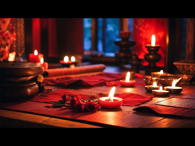 Tantric Massage Music 3 HOURS, Sensual Vibes for Intimate Moments, 432Hz Relaxing Ambient Music class=