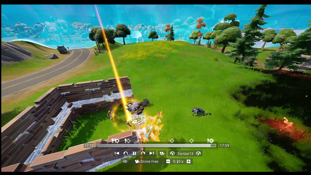 Legendary Fortnite Throw!