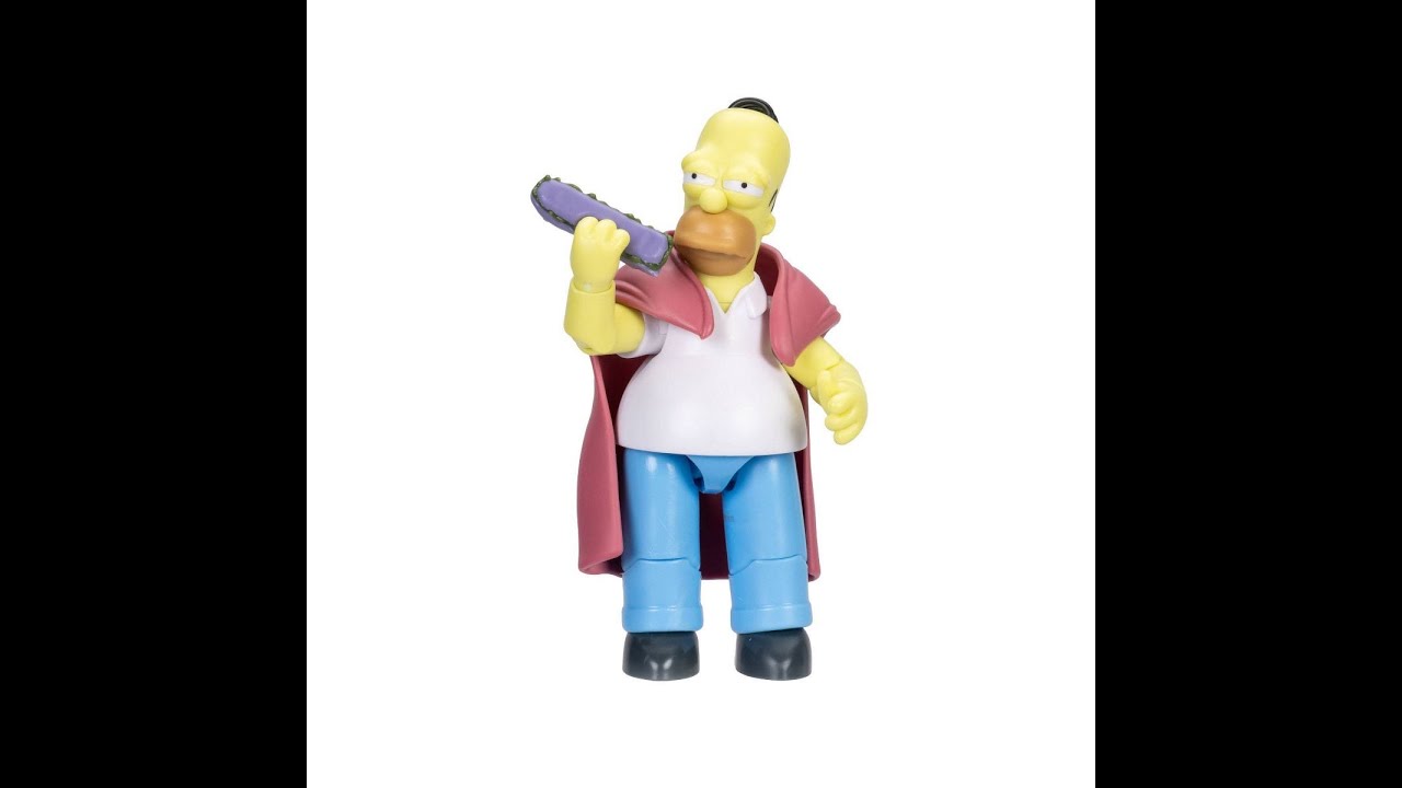 Обзор фигурки больного Гомера из мультсериала «Симпсоны» от Jakks Pacific.