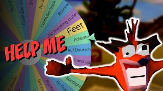 Beating Crash Bandicoot In The Worst Way Possible