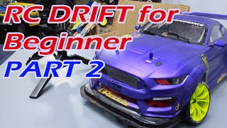 RC Drift for beginner  PART 2 . Tips dan Trick memulai drifting dengan RC RWD