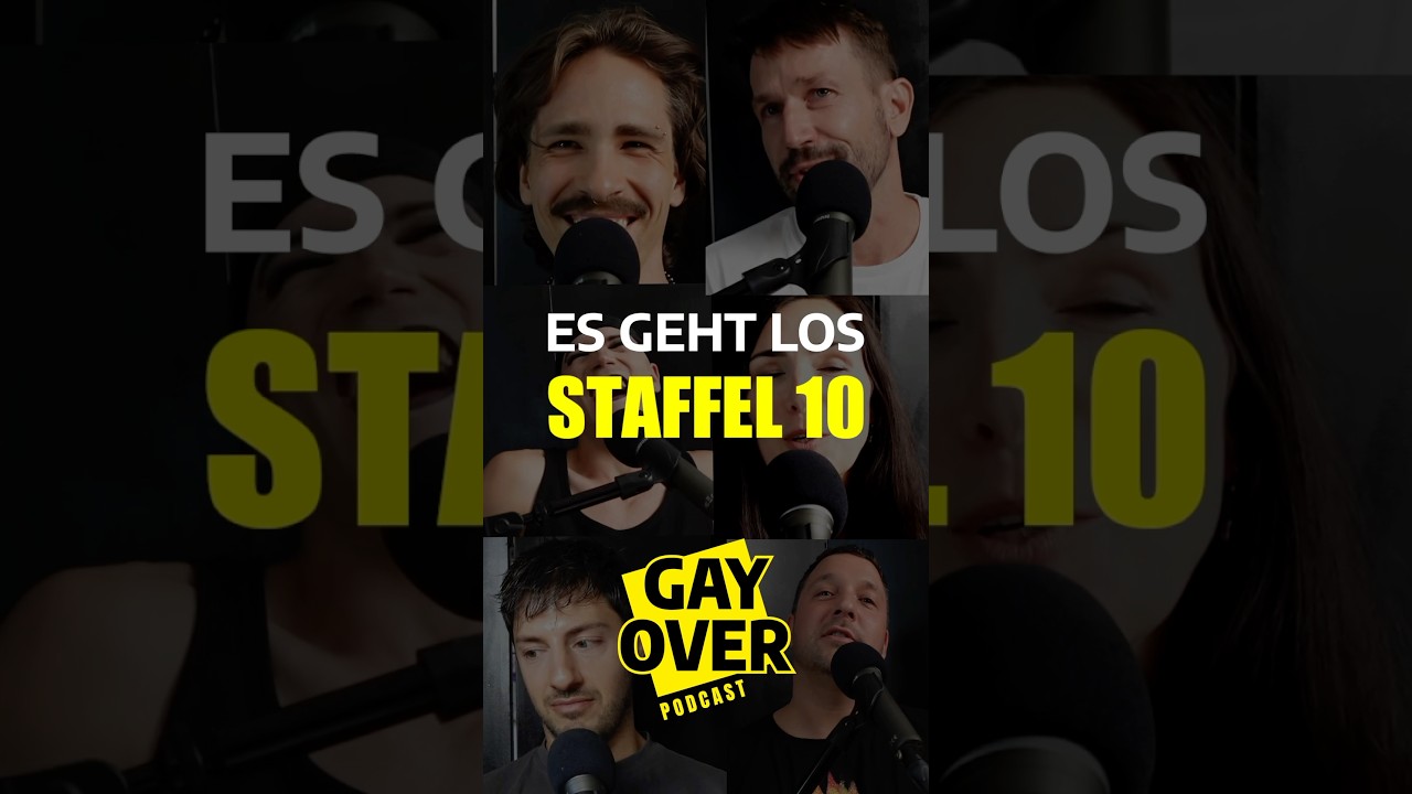Staffel 10 geht los! JETZT ABONNIEREN 🫶🤗🏳️‍🌈! Ich habe @Aljosha_ & @insiderob #GAYTROFFEN