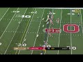 Army Football: James Nachtigal Sack vs. #8 Ohio State 9-16-17