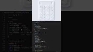 Soft UI Calculator (So Satisfying 😍) #coding #frontendcourse #programming #javascript #calculator