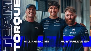 Team Torque | Ep. 3  Australian GP w/Nedd Brockmann! | Williams Racing