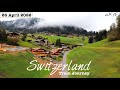 Goldenpass Line Train Journey, Switzerland 4K | Sannenmoser Gstaad Montbovon | 4K 60fps Video