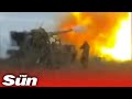 Ukrainian artillery brigade pummel Russian targets with howitzers