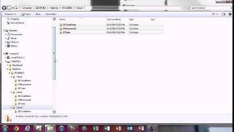 Office 2013 Class #03 Windows Explorer Build System Of Folders To Keep Track Of Files