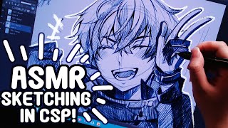 ASMR| Sketching in CSP!