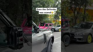 Lord SUZUKI taking over Bangalore as always 💪🔥 #defender #supercar