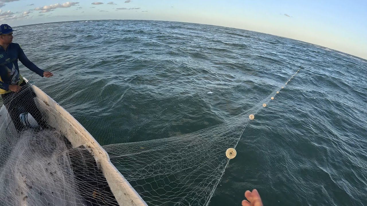 PESCARIA DE TAINHA NO LITORAL PERNAMBUCANO ! 
