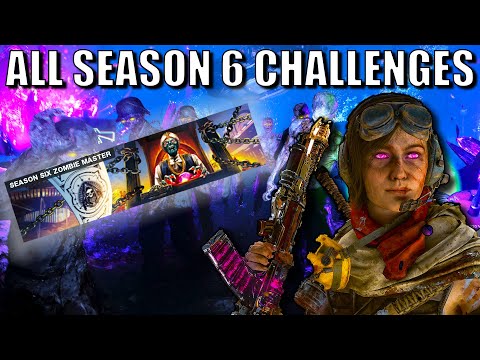 HOW TO COMPLETE SEASON 6 ZOMBIES CHALLENGES! - Call of Duty Black Ops Cold War Zombies