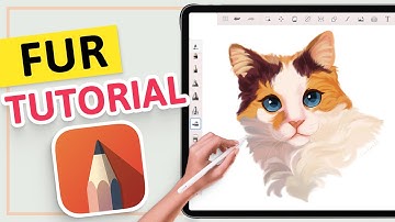 I Made Realistic Fur in Autodesk Sketchbook! – 5 Min Autodesk Sketchbook Tutorial