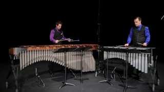Duo Percussion plays &quot;Edge of the World&quot;