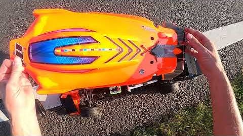 Arrma Limitless speedrun 159km/h 100 mph 6S with crash