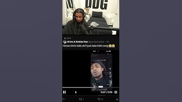 DDG Reacts To Chris Sails Stealing His Song !! 😳